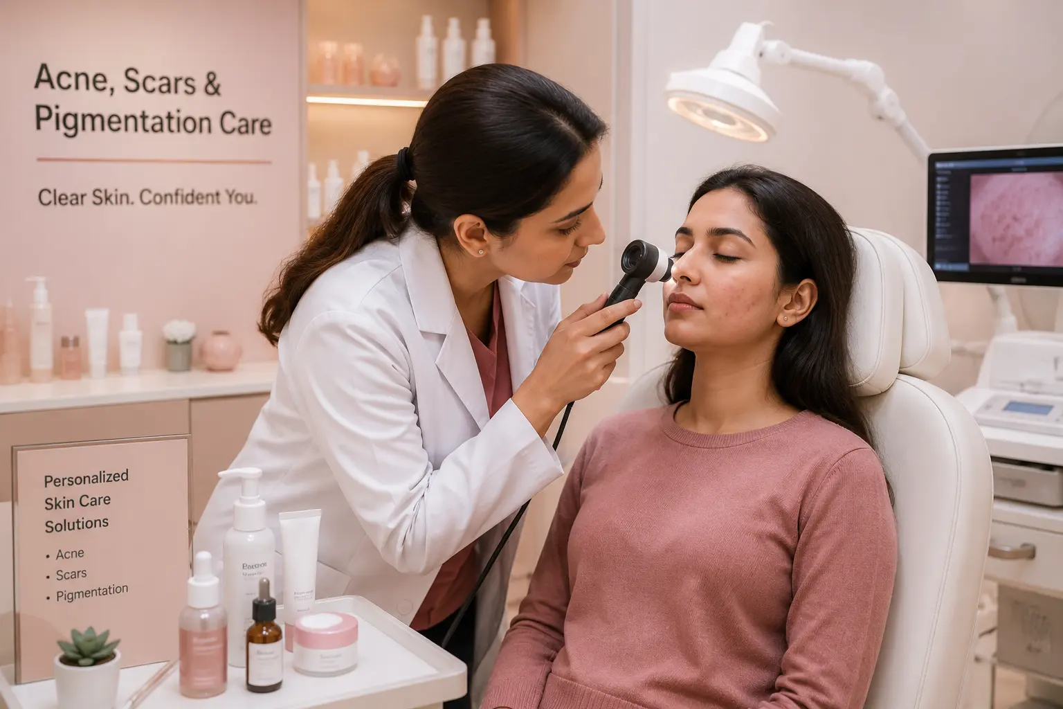 Acne, Scars and Pigmentation Care
