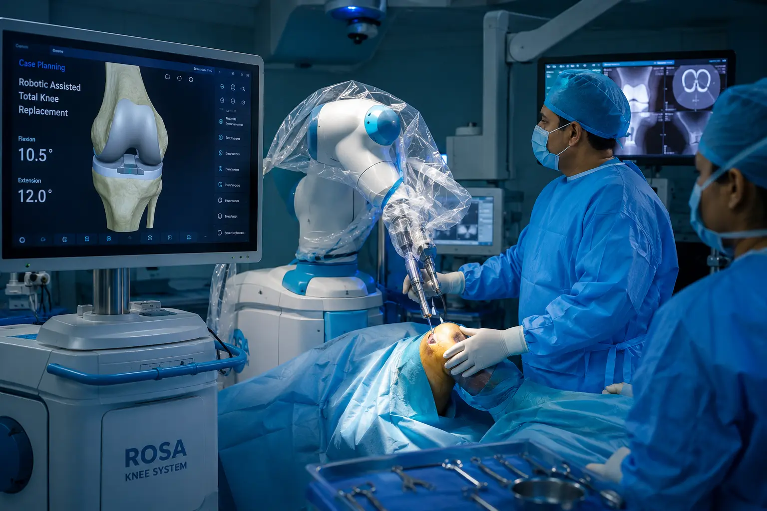 Robotic Knee Replacement Surgery